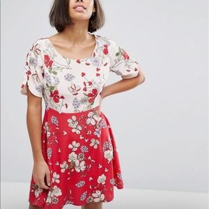 NWT Asos Petite Floral Dress